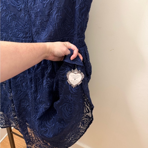NWT 💡 blue lace dress (updated photos, posting) - Picture 5 of 9